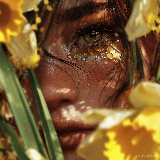 Обложка стиха When Spring Took You Away. English