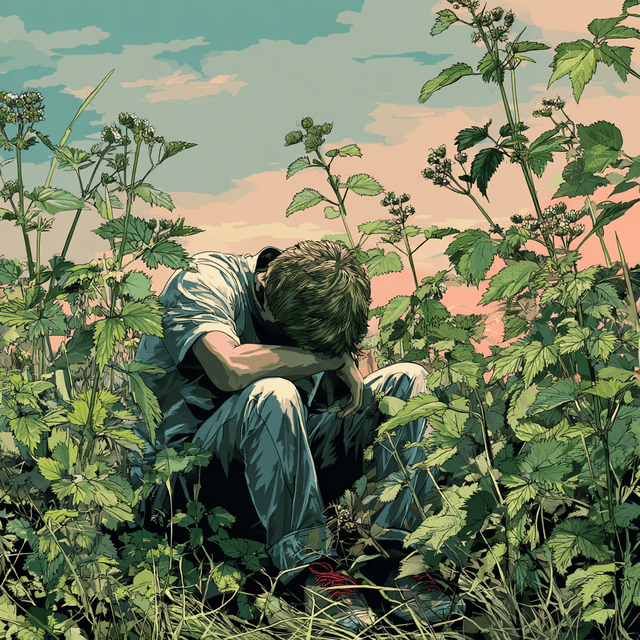 Обложка песни Как я сел в крапиву